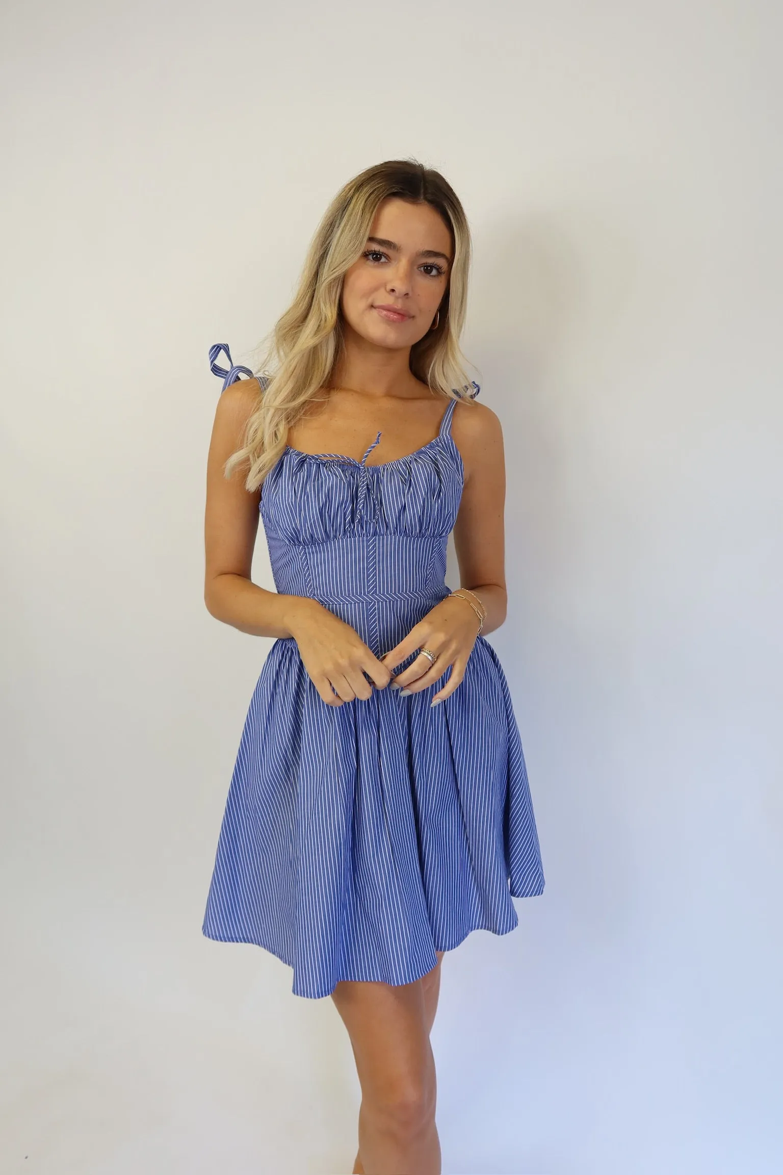 LAINEY STRIPED DRESS