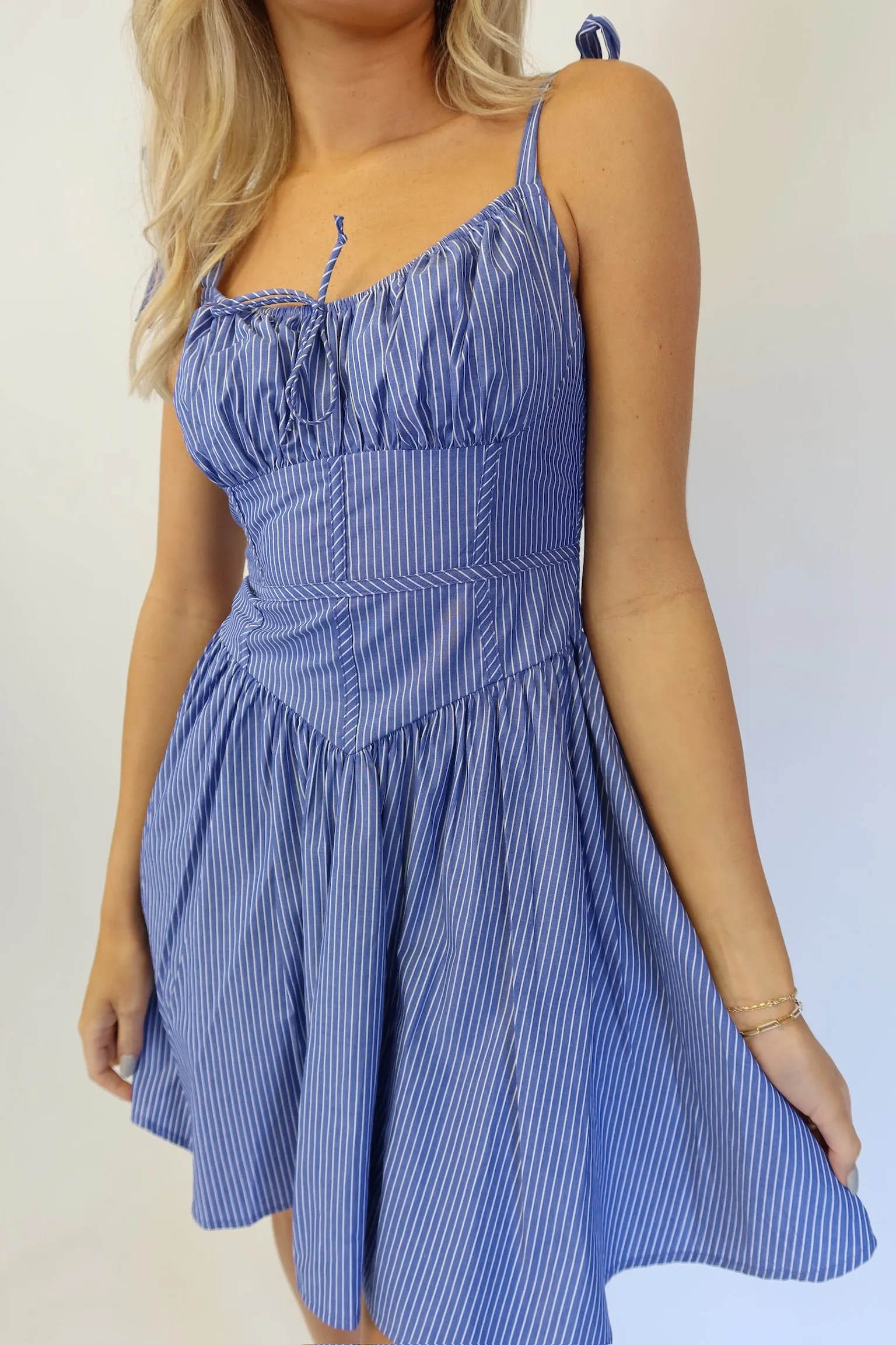 LAINEY STRIPED DRESS